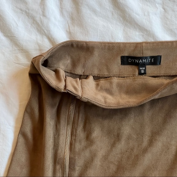 Dynamite Faux Suede Skirt - Picture 4 of 6
